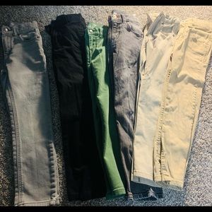 LOT of 19 pairs of boy pants/ Old navy, H&M, Target, brands etc!